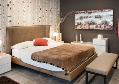 Das Bett nach ihrem Wunsch